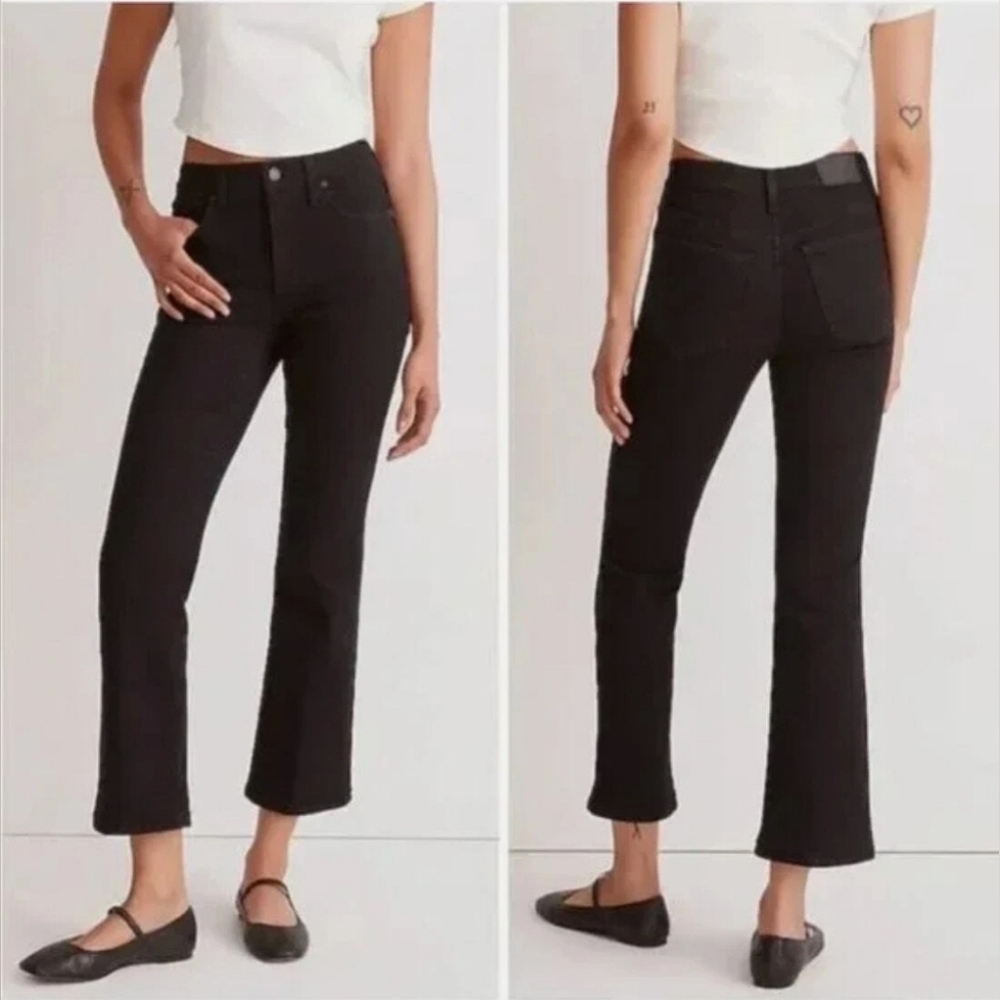 Madewell Mid-rise Kick Out Jeans Ankle Jeans